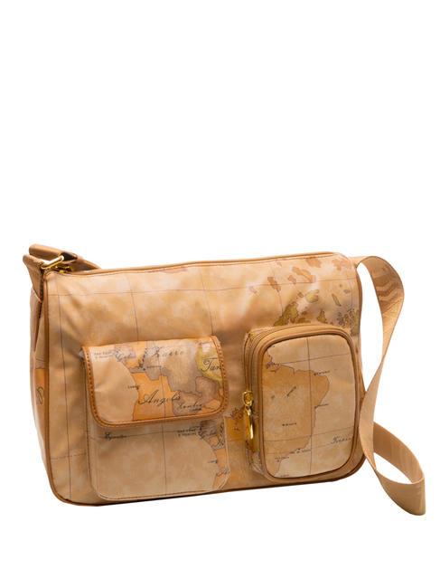 ALVIERO MARTINI PRIMA CLASSE GEO CLASSIC Bolso bandolera con bolsillos NATURAL - Bolsos Mujer