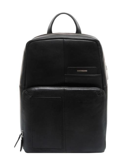 MOMO DESIGN PLATE Mochila para PC de 13", en cuero negro - Mochilas Escuela & Tiempo Libre