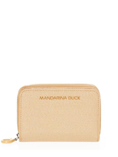 MANDARINA DUCK LUX Cartera MD20 LUX con doble compartimento lux mostaza - Carteras Mujer