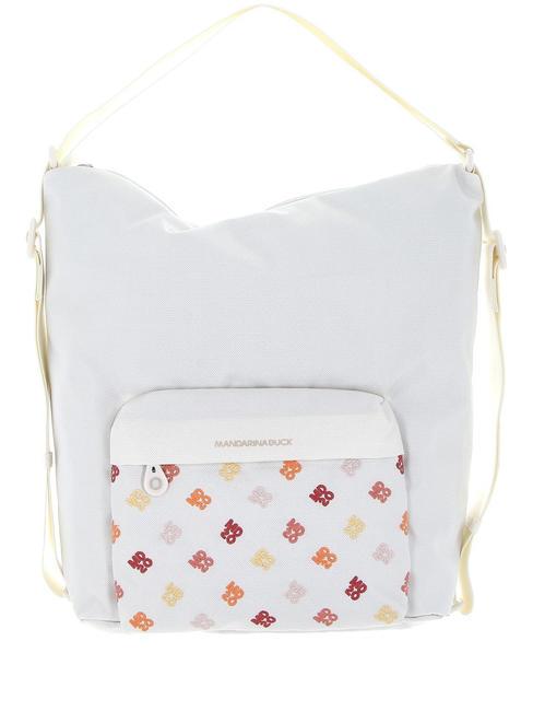 MANDARINA DUCK MD20 BLOSSOM mochila bolsa blanco óptico - Bolsos Mujer