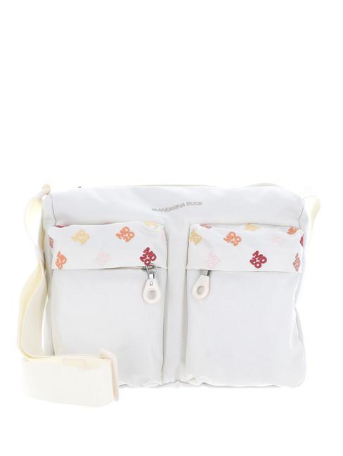 MANDARINA DUCK MD20 BLOSSOM bolsa de hombro blanco óptico - Bolsos Mujer