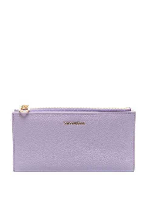 COCCINELLE METALLIC SOFT Cartera con bandolera lav./lav. - Carteras Mujer