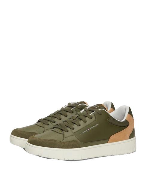 TOMMY HILFIGER BASKET CORE Zapatillas Olivo utilitario - Zapatos Hombre