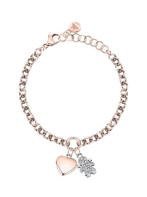 MORELLATO TALISMANI Pulsera con dije de corazón de niña SILVER - Pulseras