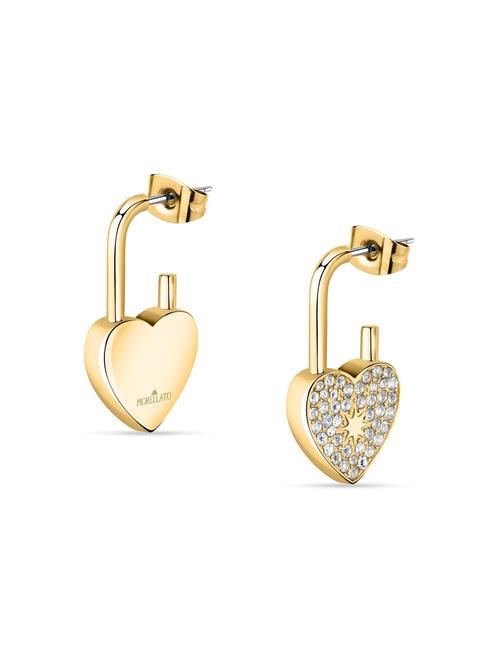 MORELLATO ABBRACCIO Pendientes de corazón con circonitas SILVER - Pendientes