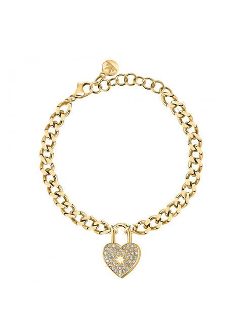 MORELLATO ABBRACCIO Pulsera con dije de corazón oro - Pulseras