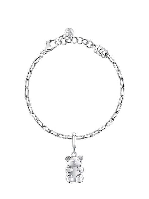 MORELLATO DROPS Pulsera con colgante de osito de peluche ACERO - Pulseras