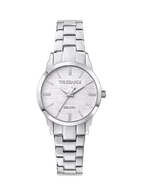 TRUSSARDI T-BENT Solo mira el tiempo SILVER - Relojes