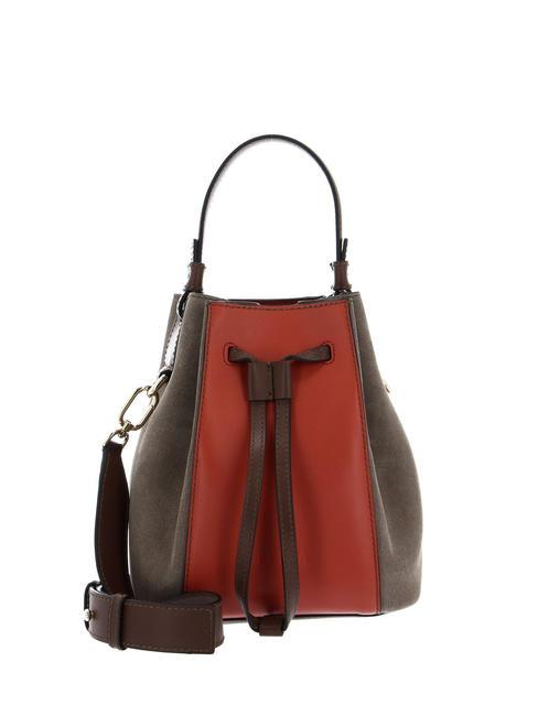 FURLA MIASTELLA Bolso bombonera de piel con bandolera bombones+de+canela+dodo - Bolsos Mujer