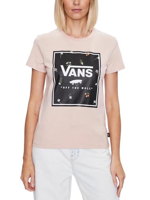 VANS MICRO DITSY Camiseta de algodón de manga corta humo de rosa - camiseta