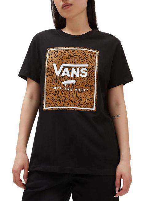 VANS ANIMASH Camiseta de algodón de manga corta negro - camiseta