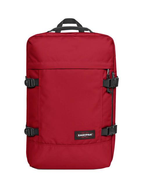 EASTPAK TRAVELPACK  Mochila de viaje, porta pc de 17" rojo escarlata - Mochilas para portátil