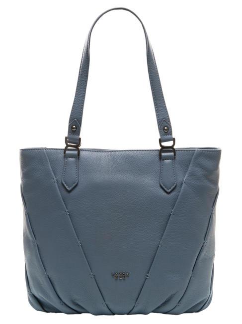 TOSCA BLU MIMOSA  Comprador de cuero cielo azul - Bolsos Mujer