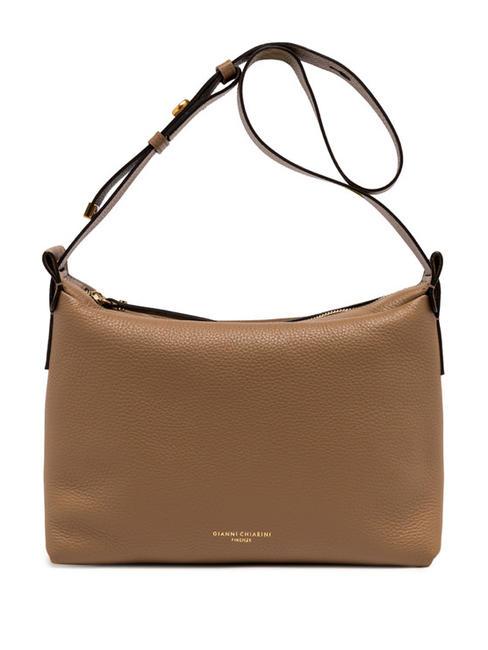 GIANNI CHIARINI ORIANA  Bolso bandolera, en piel. limo - Bolsos Mujer