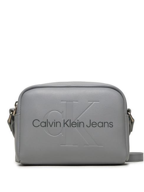 CALVIN KLEIN SCULPTED Camera Bag Mini bolso de hombro cantera - Bolsos Mujer