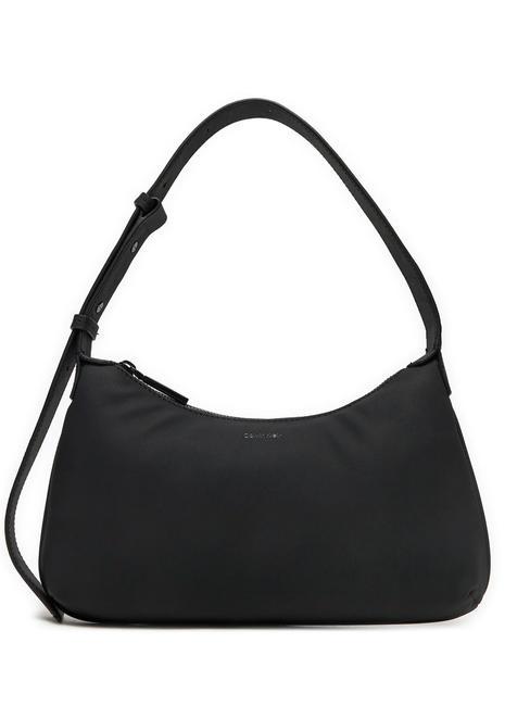 CALVIN KLEIN SOFT Bolsa de hombro negro - Bolsos Mujer