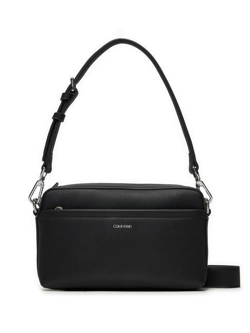 CALVIN KLEIN MUST  Mini bolso bandolera, con bandolera negro - Bolsos Mujer