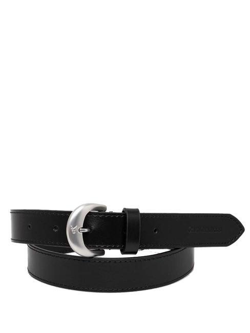 CALVIN KLEIN CLASSIC ROUND  Cinturón de cuero pvh negro - Cinturones