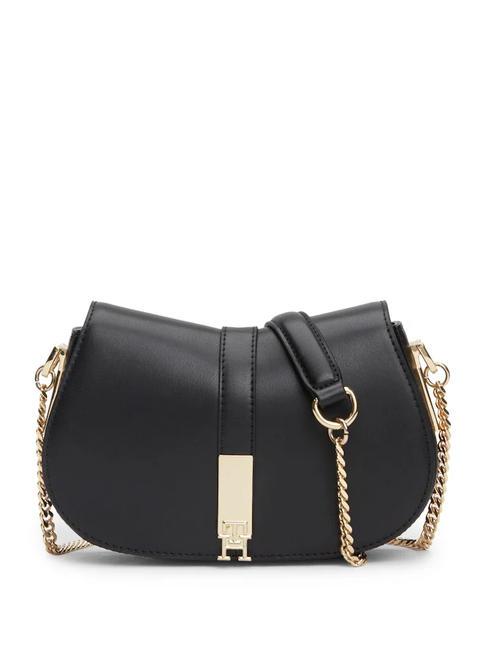 TOMMY HILFIGER HERITAGE  Mini bolso de hombro negro - Bolsos Mujer