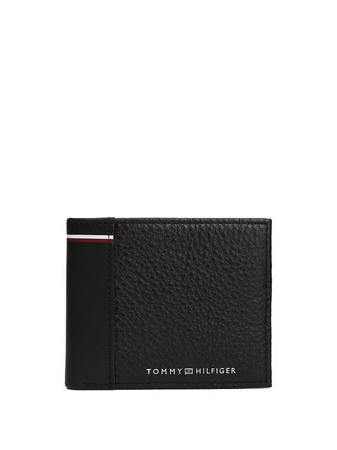 TOMMY HILFIGER TRANSIT  Cartera pequeña de piel negro - Carteras Hombre