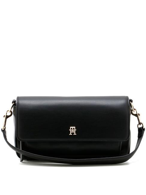 TOMMY HILFIGER SOFT UTILITY  Bolso de hombro, con bandolera negro - Bolsos Mujer