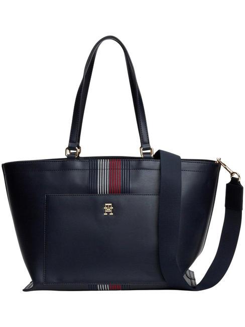 TOMMY HILFIGER DISTINCT  Shopper de hombro, con bandolera espacio azul - Bolsos Mujer