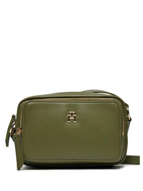 TOMMY HILFIGER SOFT UTILITY Mini bolso de hombro aceitunas utilitarias - Bolsos Mujer