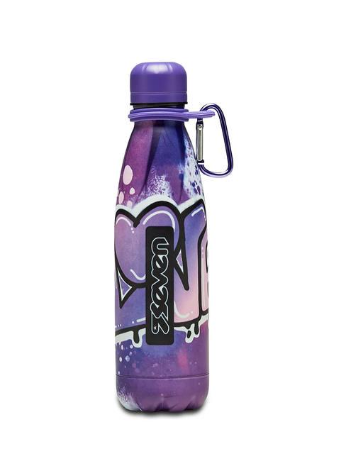 SEVEN COLOR Botella de agua térmica de 0,5 L. VIOLETA ROSA - Botellas térmicas