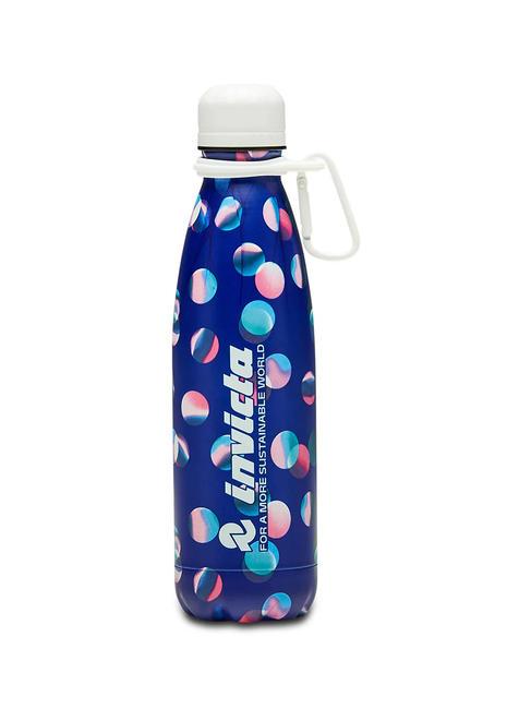 INVICTA FRESH Botella de agua térmica de 0,5 L. lunares dulces - Botellas térmicas