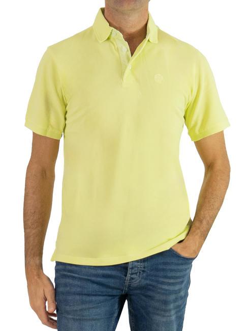 NORTH SAILS BASIC Polo de manga corta de algodón azufre ligero - camisa polo