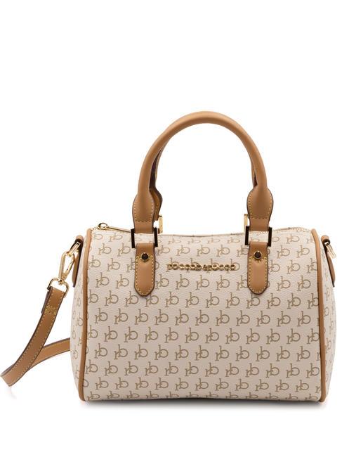 ROCCOBAROCCO MONOGRAM Bolso baúl con bandolera blanco - Bolsos Mujer