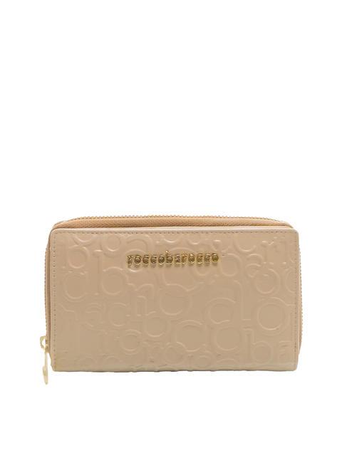 ROCCOBAROCCO RIBALTA  Cartera con cremallera beige - Carteras Mujer