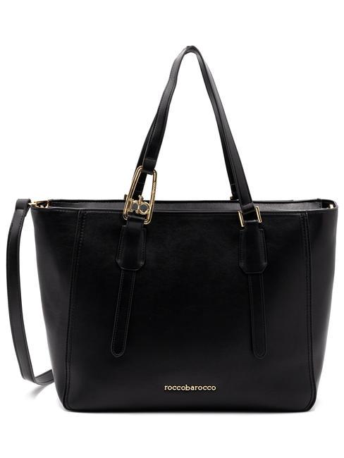 ROCCOBAROCCO GAIA  Bolso Shopping con bandolera negro - Bolsos Mujer