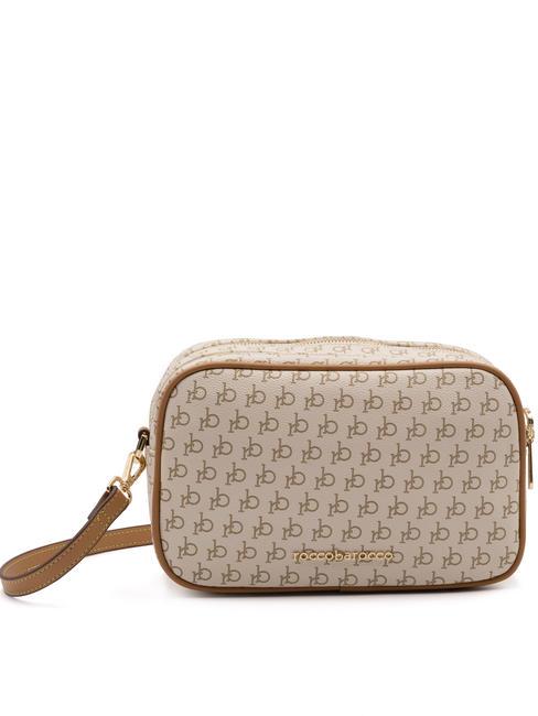 ROCCOBAROCCO MONOGRAM Bolso de hombro para cámara blanco - Bolsos Mujer