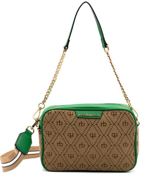 ROCCOBAROCCO FRIDA  Bolso de hombro para cámara con correa para el hombro verde - Bolsos Mujer