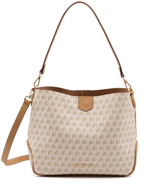 ROCCOBAROCCO MONOGRAM RB Bolso de hombro, con bandolera blanco - Bolsos Mujer