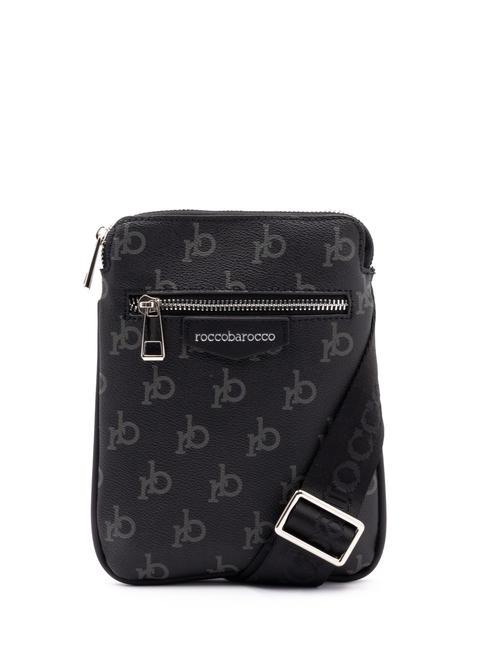 ROCCOBAROCCO MONOGRAM  Cartera negro - Bandoleras Hombre