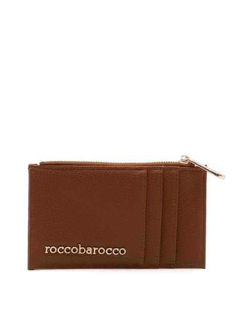 ROCCOBAROCCO CLAIR Tarjetero plano broncearse - Carteras Mujer