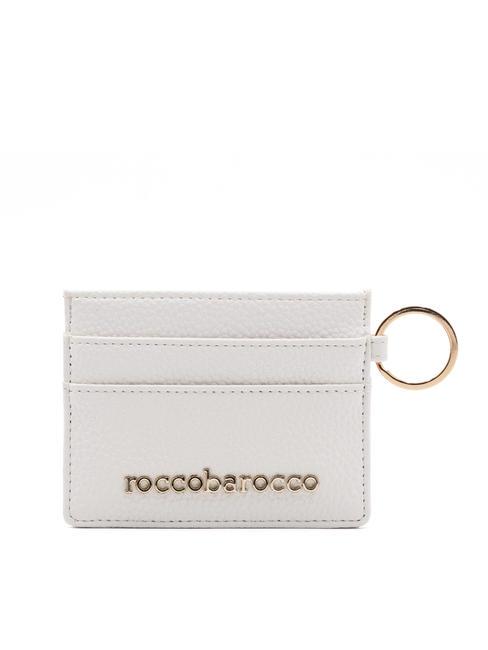 ROCCOBAROCCO CLAIR Tarjetero plano blanco - Carteras Mujer