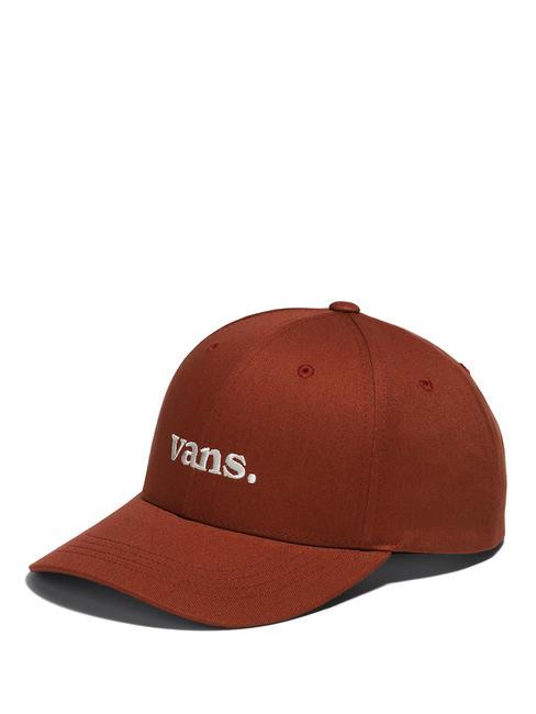 VANS 66 STRUCTURED  gorra de beisbol henna quemada - Sombreros