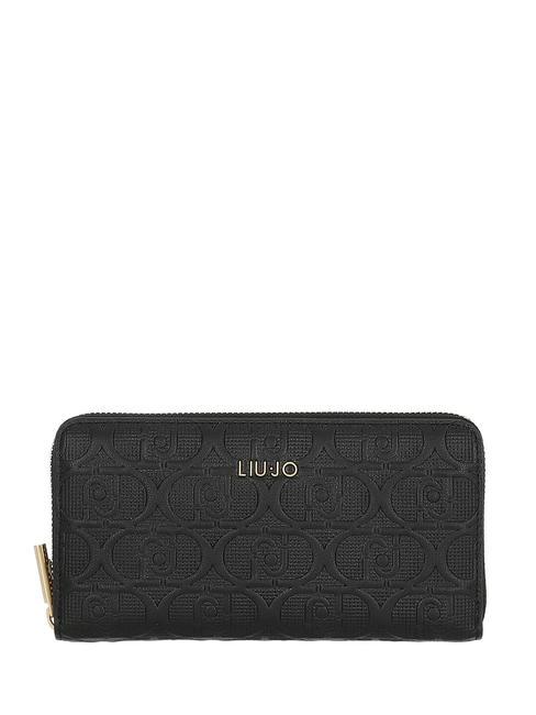 LIUJO MANHATTAN  Cartera con cremallera NEGRO - Carteras Mujer