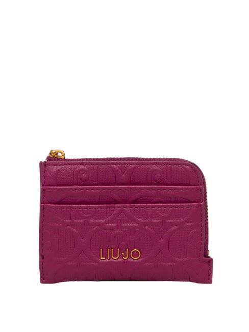 LIUJO MANHATTAN  Tarjetero / Monedero  fucsia - Carteras Mujer