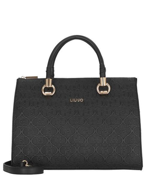 LIUJO MANHATTAN M Bolso de mano, con bandolera NEGRO - Bolsos Mujer