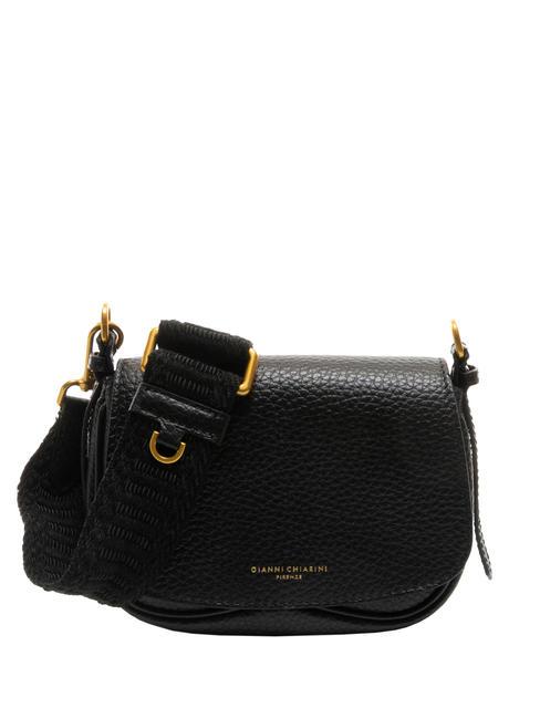 GIANNI CHIARINI CHIARA  Mini bolso bandolera, en piel. negro - Bolsos Mujer