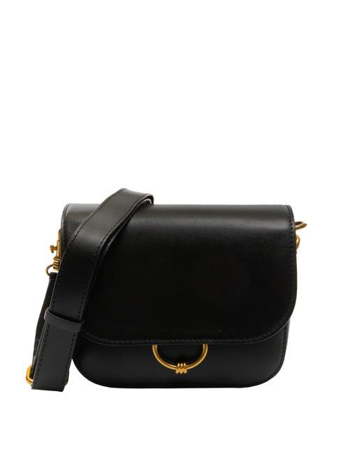 GIANNI CHIARINI MEG Bolso bandolera, en piel. negro - Bolsos Mujer