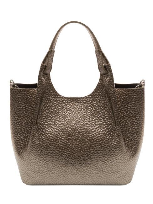 GIANNI CHIARINI DUA Bolso bandolera, en piel. peltre oscuro t - Bolsos Mujer