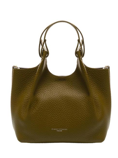 GIANNI CHIARINI DUA Bolso bandolera, en piel. moss-t.moro - Bolsos Mujer