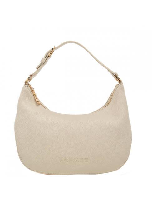 LOVE MOSCHINO HOBO Bolso de hombro, con bandolera Marfil - Bolsos Mujer