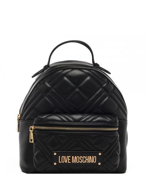 LOVE MOSCHINO QUILTED  Mochila de mujer negro - Bolsos Mujer