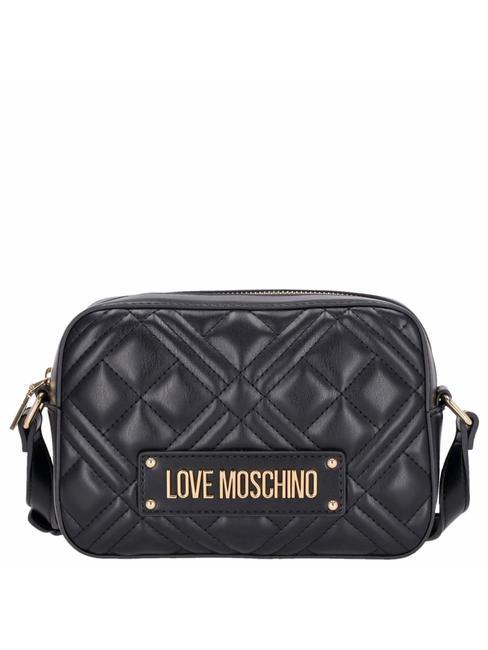 LOVE MOSCHINO QUILTED  Cámara tipo bandolera negro - Bolsos Mujer